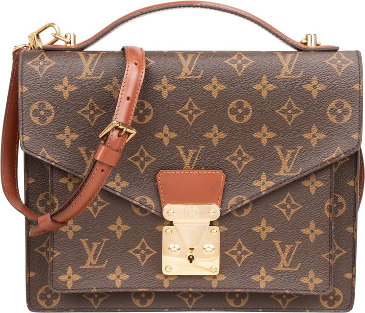 Louis Vuitton Louis Vuitton Monogram Canvas Monceau Handbag