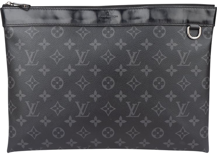 Louis Vuitton Louis Vuitton Canvas Graphit Monogram Discovery Pochette Clutch