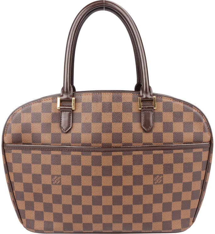 Louis Vuitton Louis Vuitton Damier Ebene Monogram Sarria Handbag