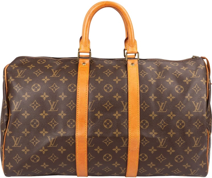Louis Vuitton Louis Vuitton Monogram Canvas Keepall 45 Travel Bag