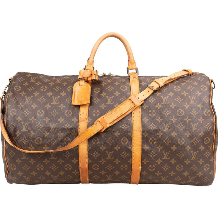 Louis Vuitton Louis Vuitton Monogram Canvas Keepall 60 Bandoulière Travel Bag