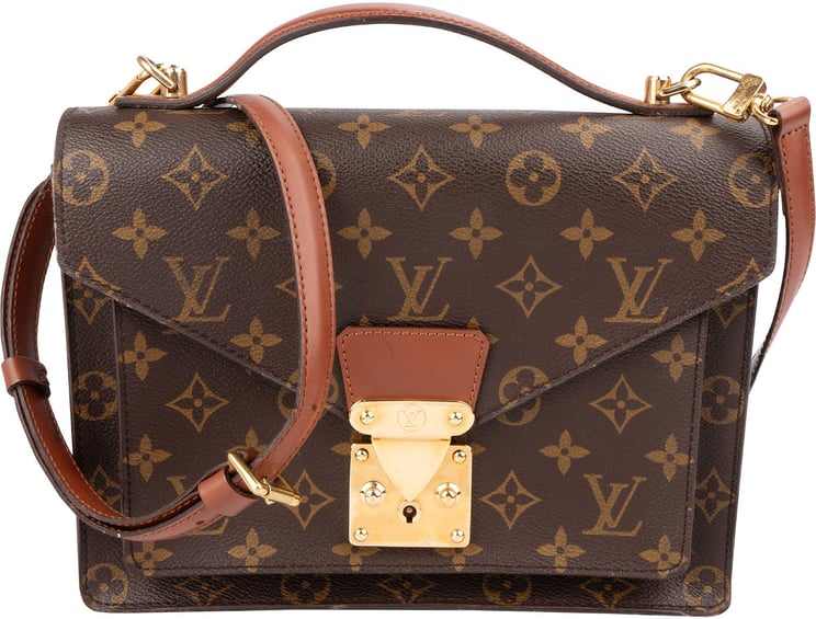 Louis Vuitton Louis Vuitton Monogram Canvas Monceau Handbag