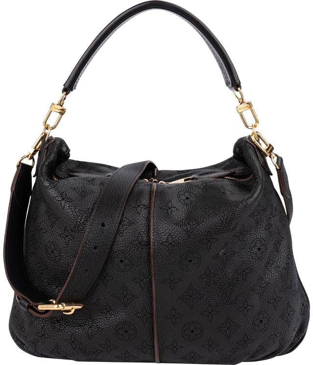 Louis Vuitton Louis Vuitton Monogram Mahina Leather Selene MM Shoulder Bag