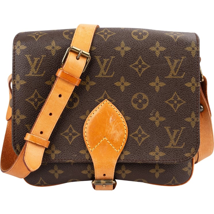 Louis Vuitton Louis Vuitton Monogram Canvas Cartouchiere MM Crossbody Bag