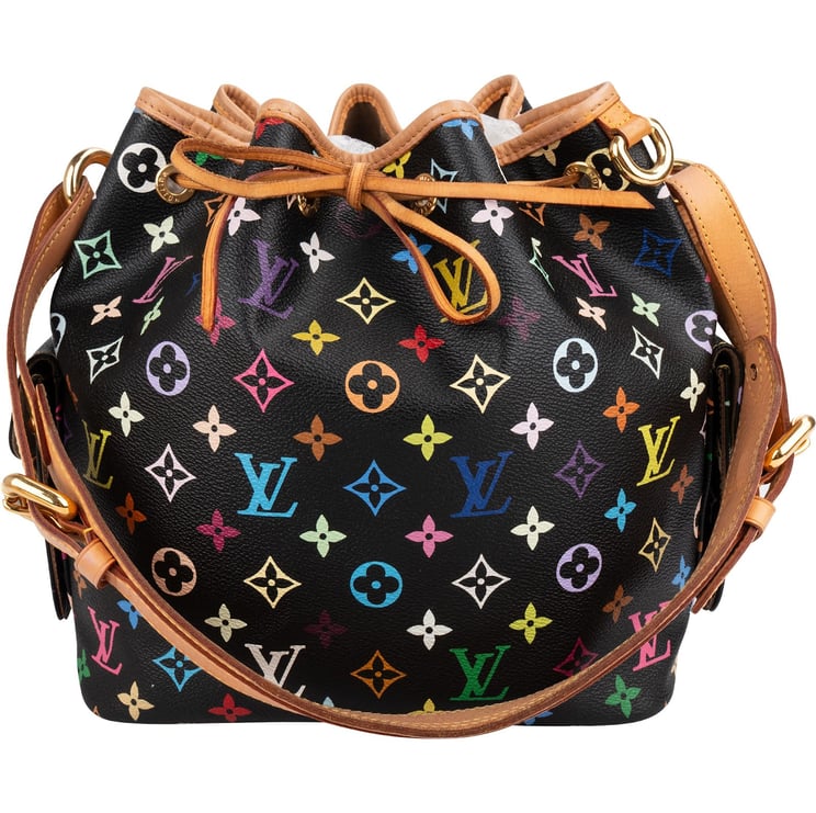 Louis Vuitton Louis Vuitton Monogram Murakami Multicolor Canvas Sac Noé Petit Shoulder Bag