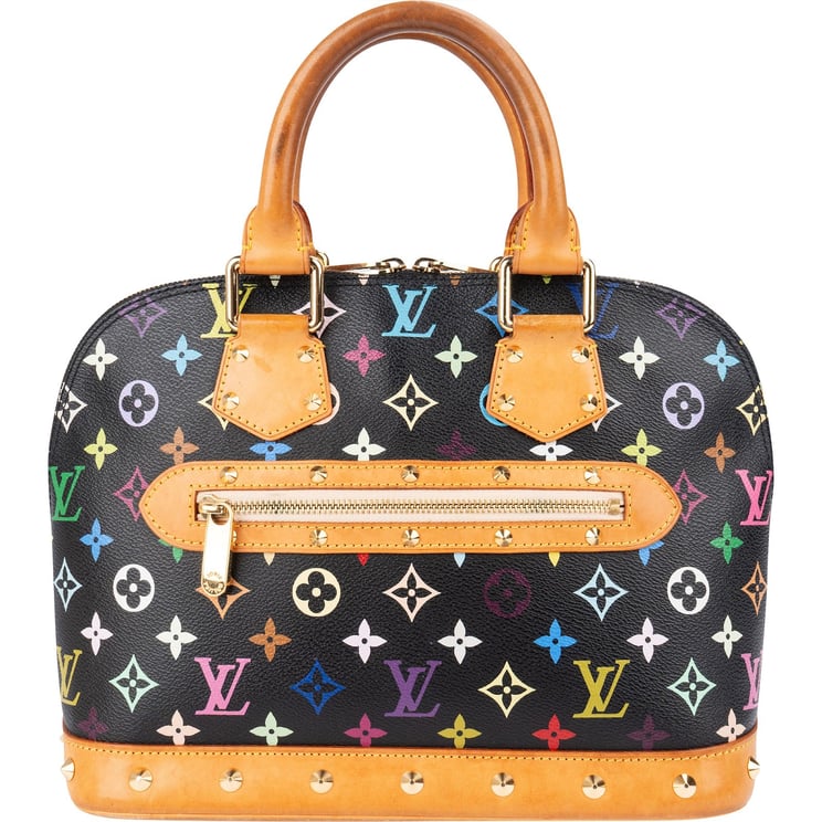 Louis Vuitton Louis Vuitton Monogram Murakami Multicolor Canvas Alma PM Handbag