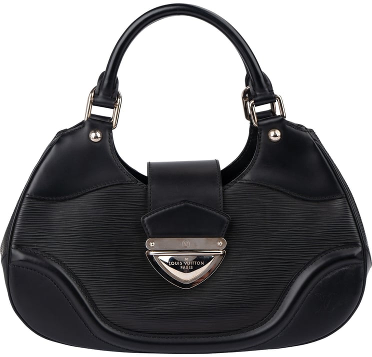 Louis Vuitton Louis Vuitton Noir Epi Leather Montaigne BB Handbag
