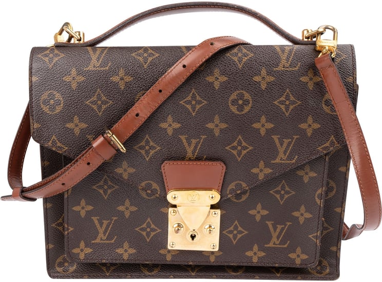 Louis Vuitton Louis Vuitton Monogram Canvas Monceau Handbag