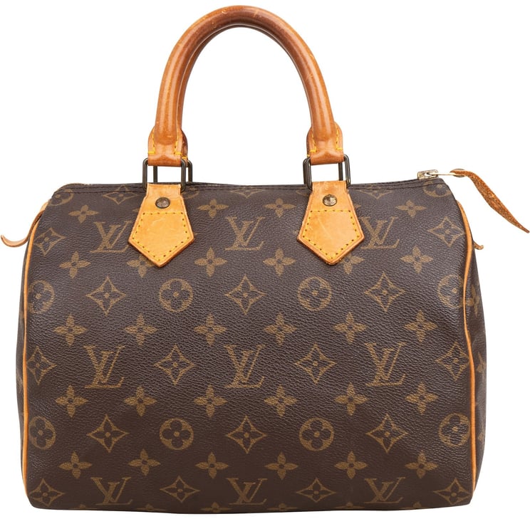Louis Vuitton Louis Vuitton Monogram Canvas Speedy 25 Handbag