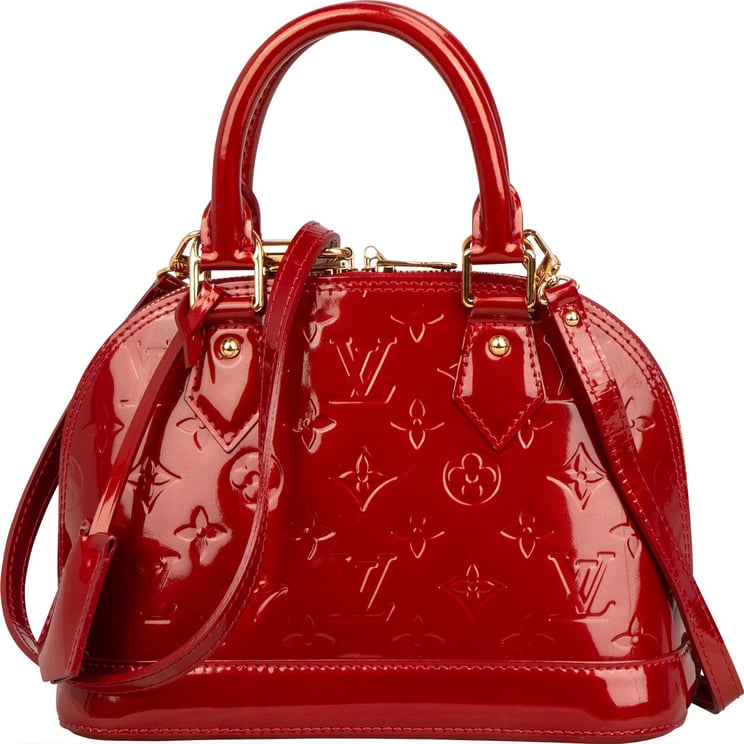 Louis Vuitton Louis Vuitton Monogram Vernis Alma BB Handbag