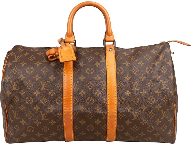 Louis Vuitton Louis Vuitton Monogram Canvas Keepall 45 Travel Bag