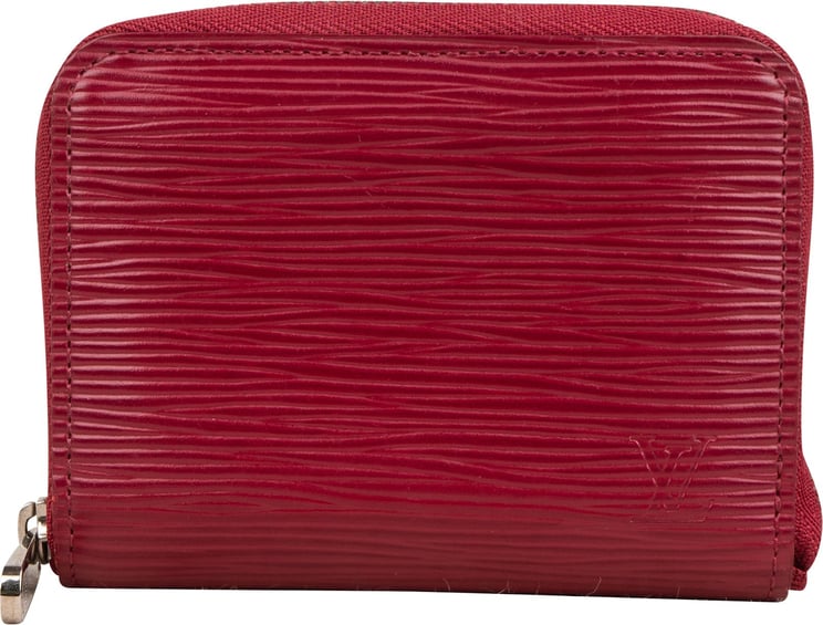 Louis Vuitton Louis Vuitton Pink Epi Leather Zippy Coin Purse Wallet