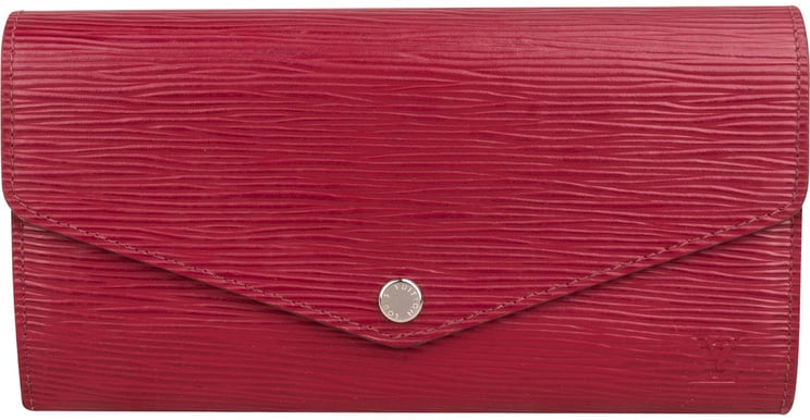 Louis Vuitton Louis Vuitton Fuchsia Epi Leather Sarah Wallet