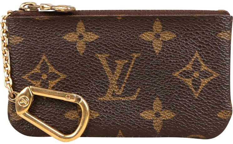 Louis Vuitton Louis Vuitton Monogram Canvas Cles Key Pouch Wallet