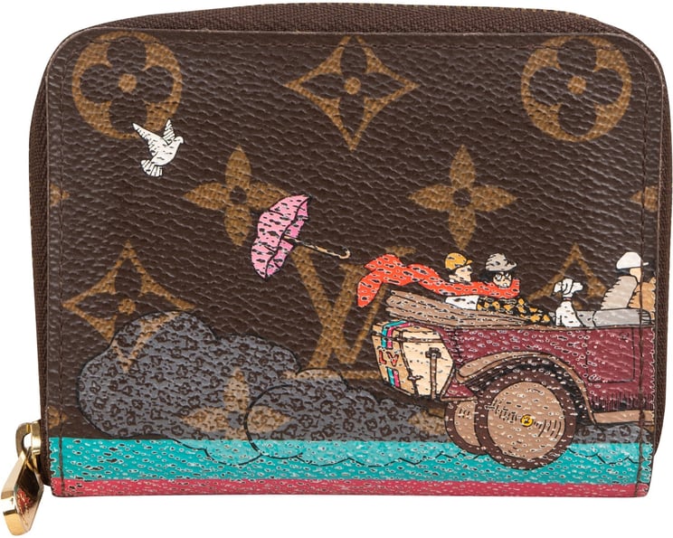 Louis Vuitton Louis Vuitton Monogram Illustré Transatlantic Zippy Coin Purse Wallet