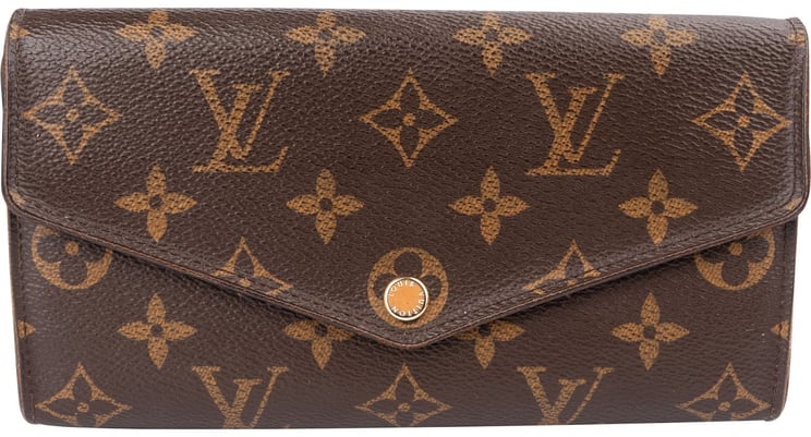 Louis Vuitton Louis Vuitton Monogram Canvas Sarah Wallet