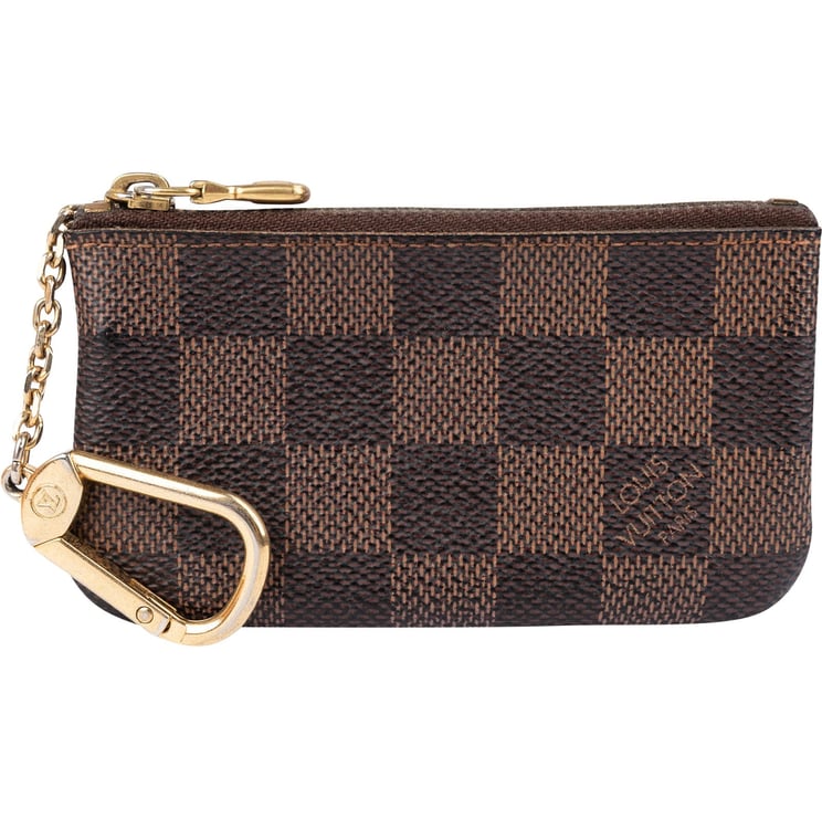 Louis Vuitton Louis Vuitton Monogram Damier Ebene Cles Key Pouch Wallet