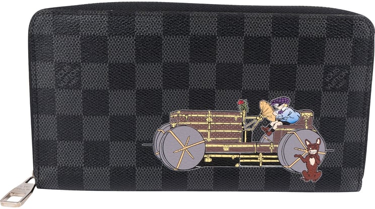 Louis Vuitton Louis Vuitton Damier Graphite Ilustre Race Car Zippy Organizer Wallet