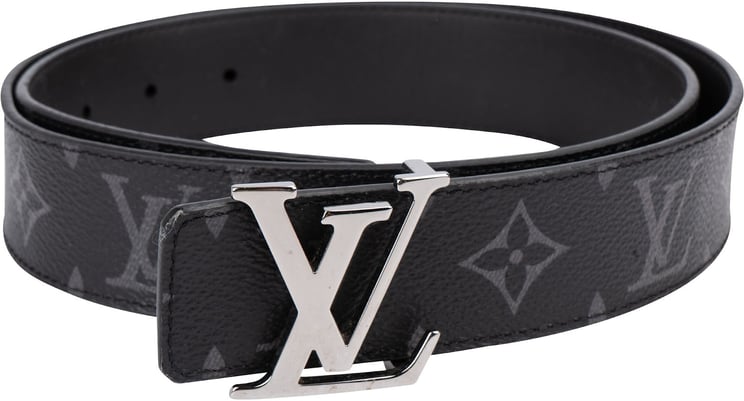 Louis Vuitton Louis Vuitton Monogram Eclipse LV Initiales Reversible Belt (85 / 34) M0450