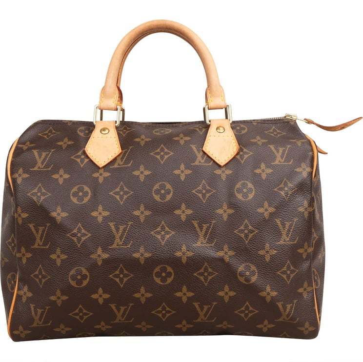 Louis Vuitton Louis Vuitton Monogram Canvas Speedy 30 Handbag