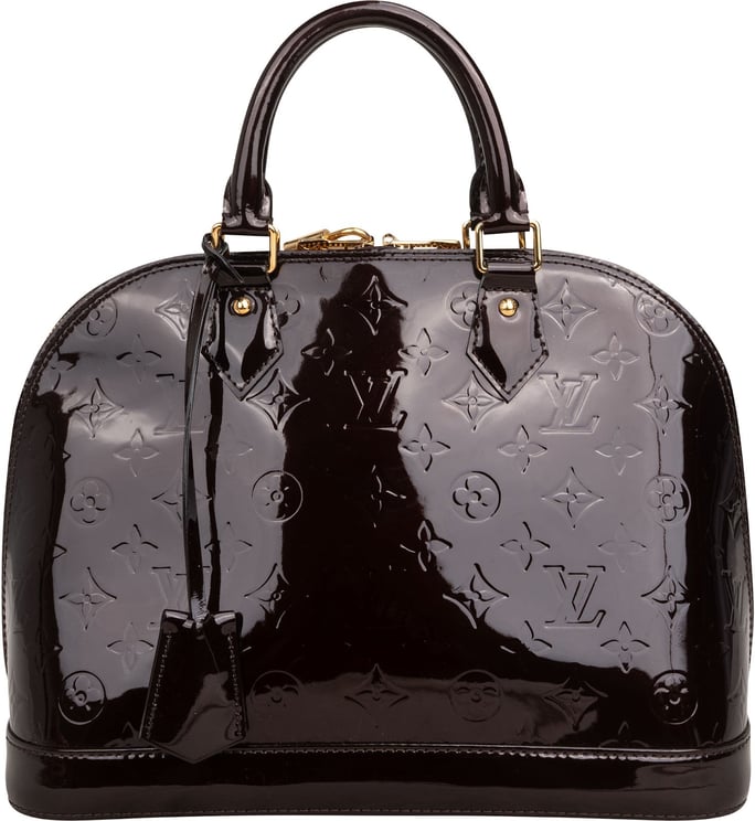 Louis Vuitton Louis Vuitton Monogram Vernis Alma PM Handbag