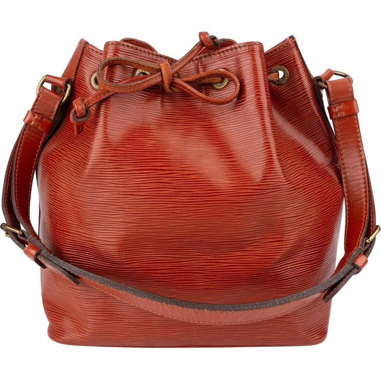 Louis Vuitton Louis Vuitton Kenyan Brown Epi Leather Sac Noé Petit Shoulder Bag