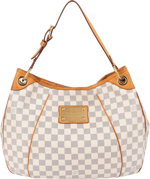 Louis Vuitton Louis Vuitton Monogram Damier Azur Canvas Galliera PM Shoulder Bag
