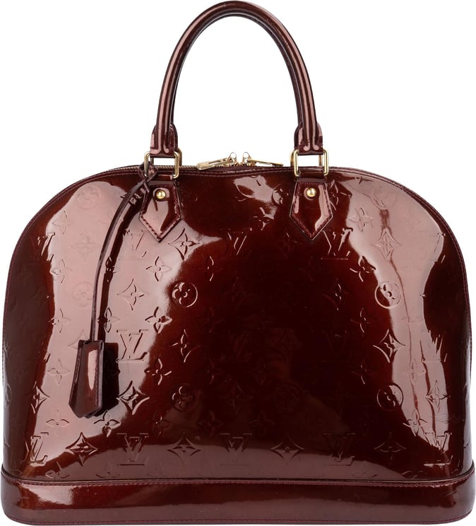 Louis Vuitton Louis Vuitton Monogram Vernis Alma GM Handbag