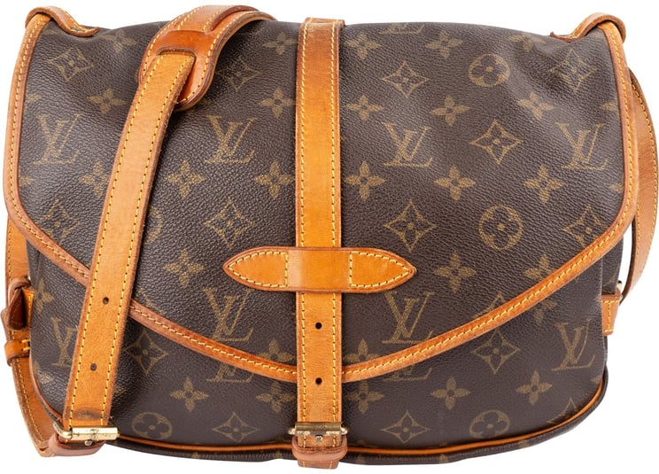 Louis Vuitton Louis Vuitton Monogram Canvas Saumur 30 Crossbody Bag