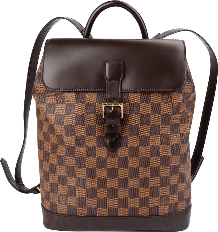 Louis Vuitton Louis Vuitton Monogram Damier Ebene Canvas Soho Centenaire Backpack