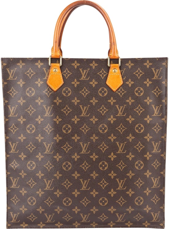 Louis Vuitton Louis Vuitton Monogram Canvas Sac Plat Handbag