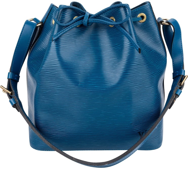 Louis Vuitton Louis Vuitton Blue Epi Leather Sac Noé Petit Shoulder Bag