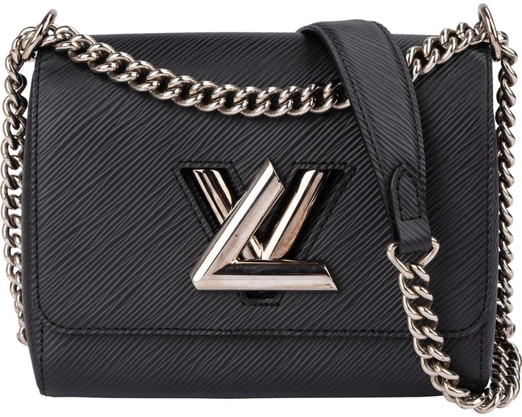 Louis Vuitton Louis Vuitton Noir Epi Leather Twist PM Crossbody Bag