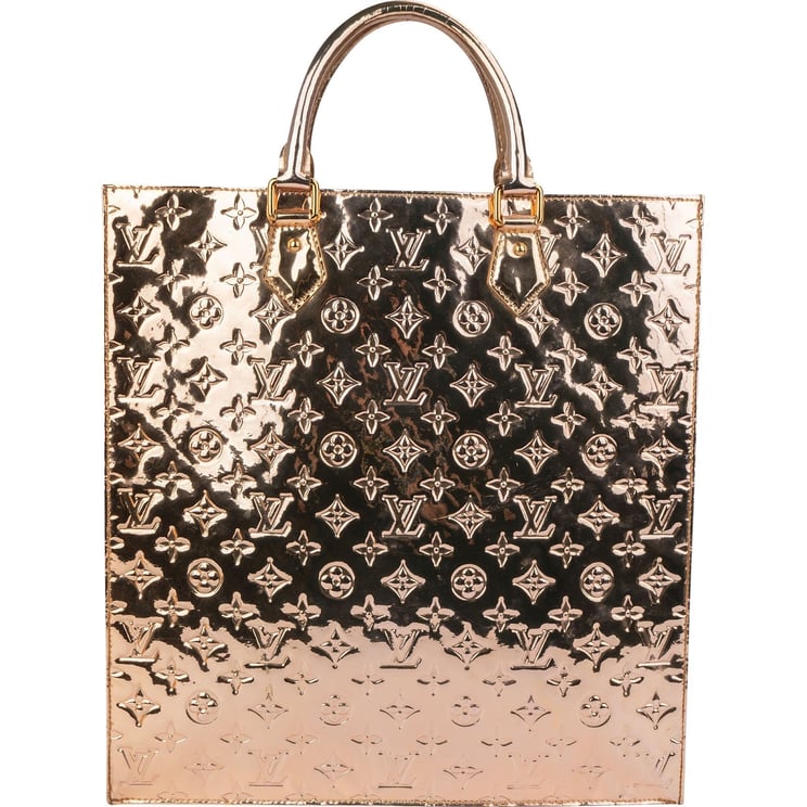 Louis Vuitton Louis Vuitton Limited Monogram Miroir Metallic Sac Plat Handbag