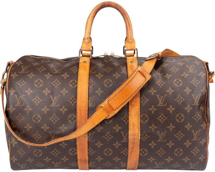 Louis Vuitton Louis Vuitton Monogram Canvas Keepall 45 Bandoulière Travel Bag