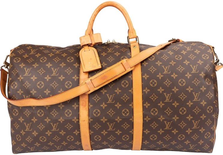 Louis Vuitton Louis Vuitton Monogram Canvas Keepall 60 Bandoulière Travel Bag