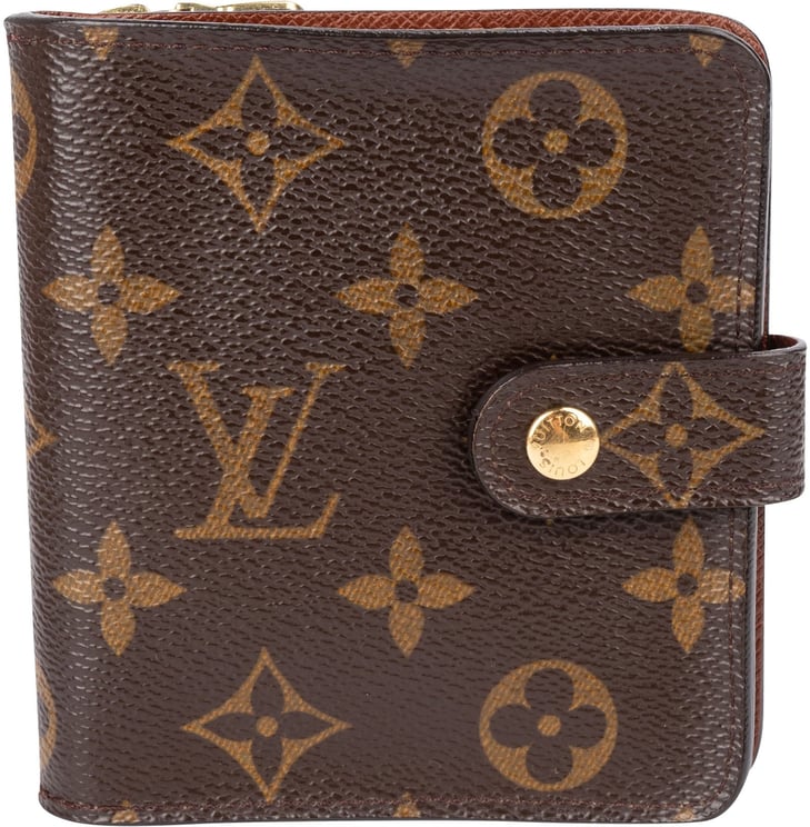 Louis Vuitton Louis Vuitton Monogram Canvas Compact Zip Wallet