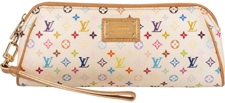 Louis Vuitton Louis Vuitton Monogram Murakami Multicolor Pochette Accessoires Clutch