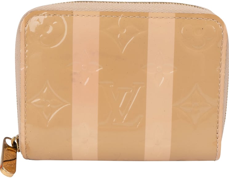 Louis Vuitton Louis Vuitton Monogram Vernis Rayures Striped Zippy Coin Wallet