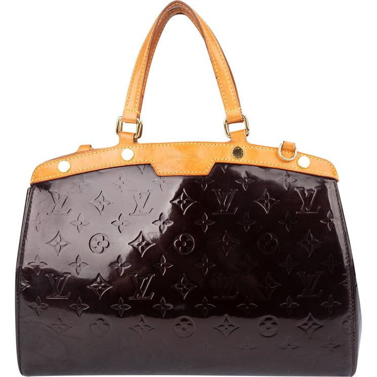 Louis Vuitton Louis Vuitton Monogram Vernis Brea MM Handbag