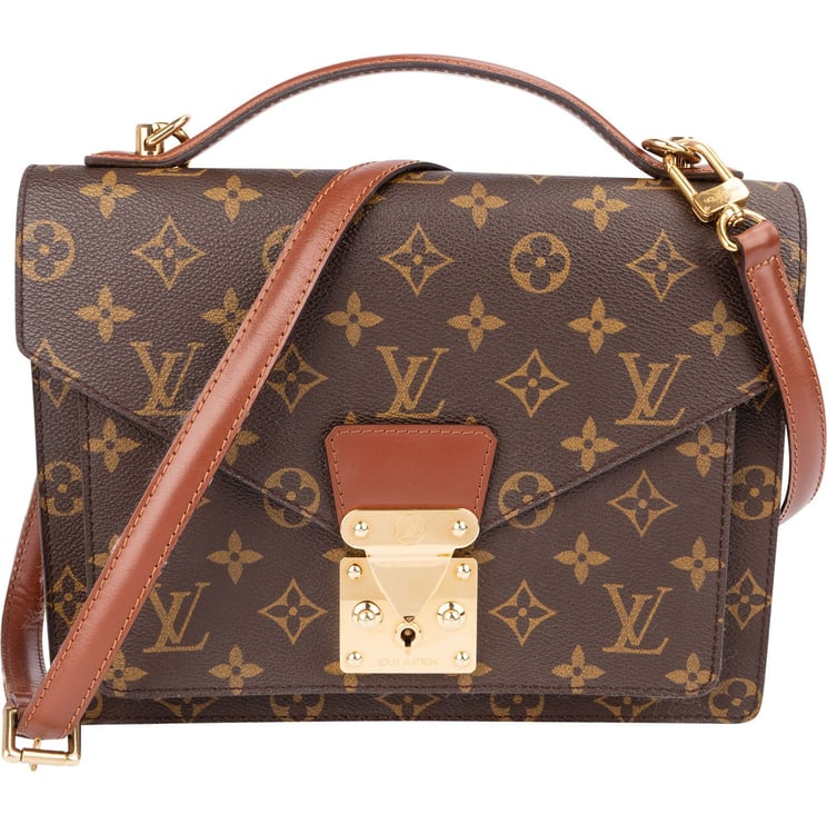 Louis Vuitton Louis Vuitton Monogram Canvas Monceau Handbag