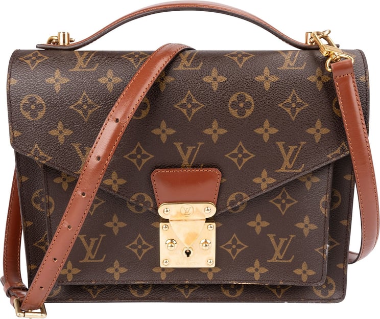 Louis Vuitton Louis Vuitton Monogram Canvas Monceau Handbag