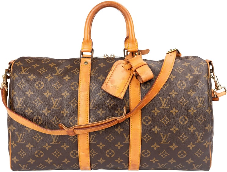 Louis Vuitton Louis Vuitton Monogram Canvas Keepall 45 Bandoulière Travel Bag