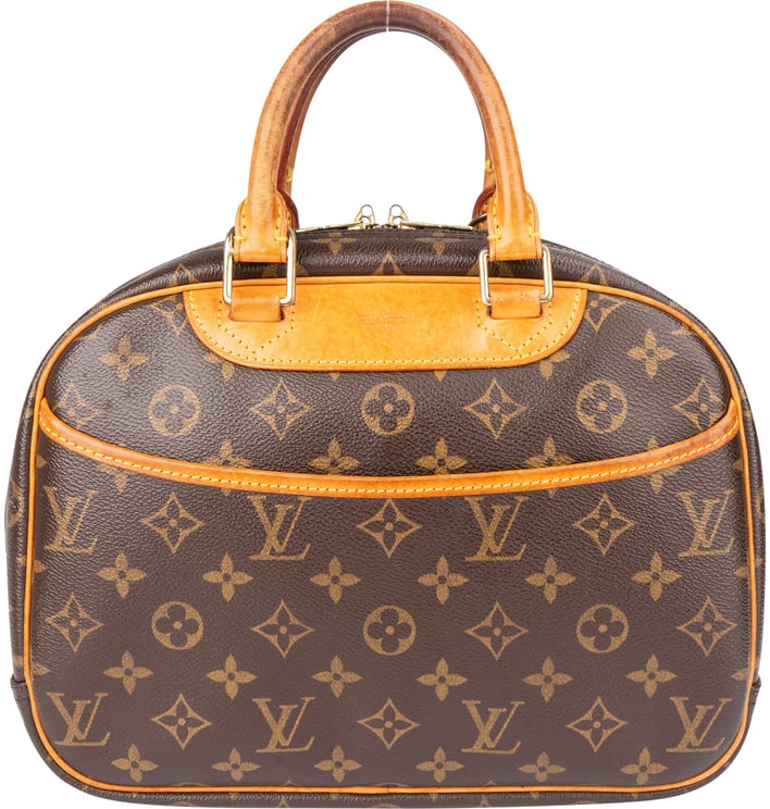 Louis Vuitton Louis Vuitton Canvas Monogram Trouville Handbag
