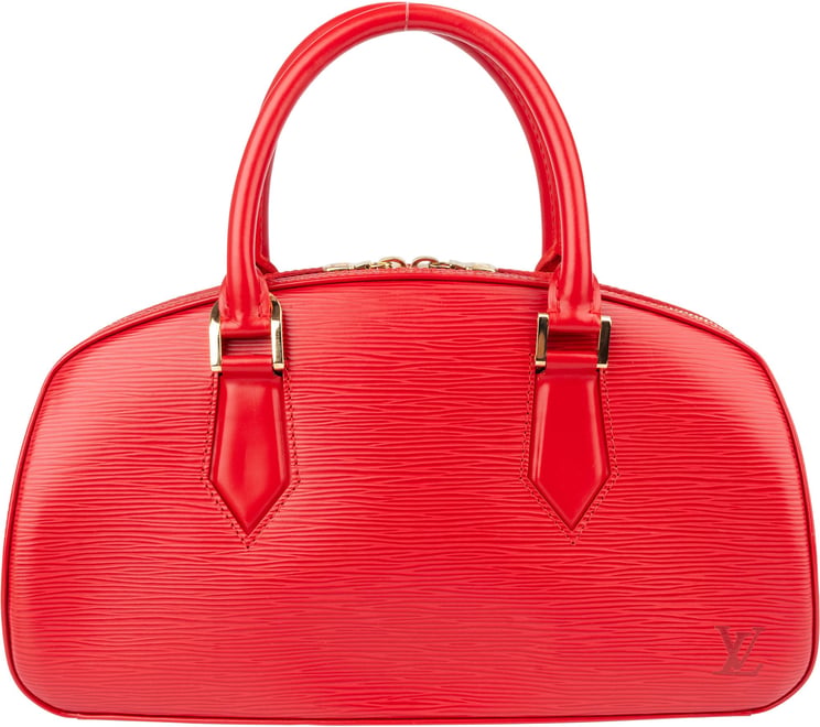 Louis Vuitton Louis Vuitton Rouge Epi Leather Jasmin Handbag