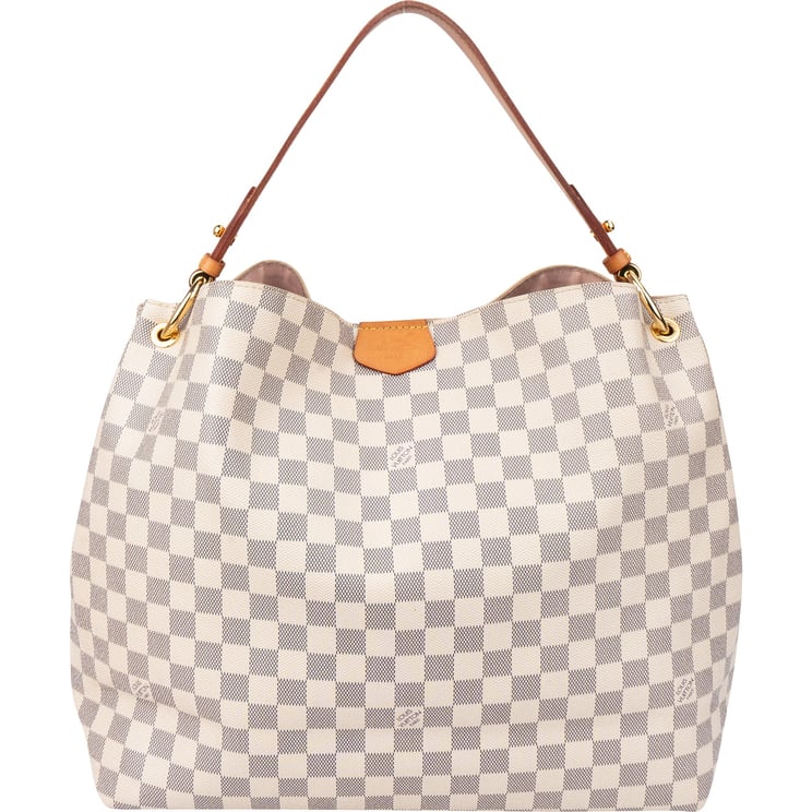 Louis Vuitton Louis Vuitton Damier Azur Monogram Graceful MM Handbag