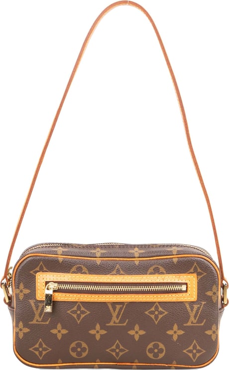 Louis Vuitton Louis Vuitton Canvas Monogram Pochette Cite Shoulder Bag