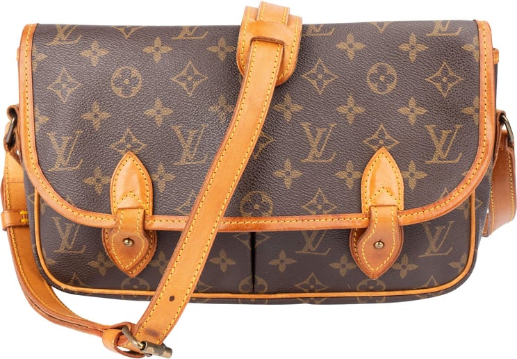 Louis Vuitton Louis Vuitton Canvas Monogram Gibeciere PM Crossbody Bag