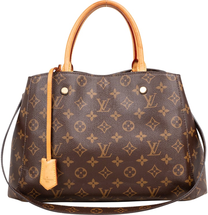 Louis Vuitton Louis Vuitton Canvas Monogram Montaigne MM Handbag