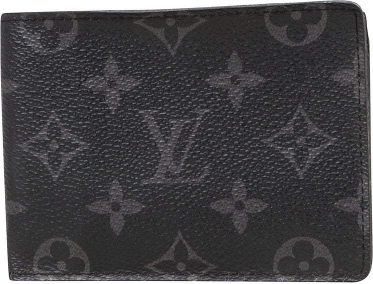 Louis Vuitton Louis Vuitton Canvas Eclipse Monogram Slender Wallet